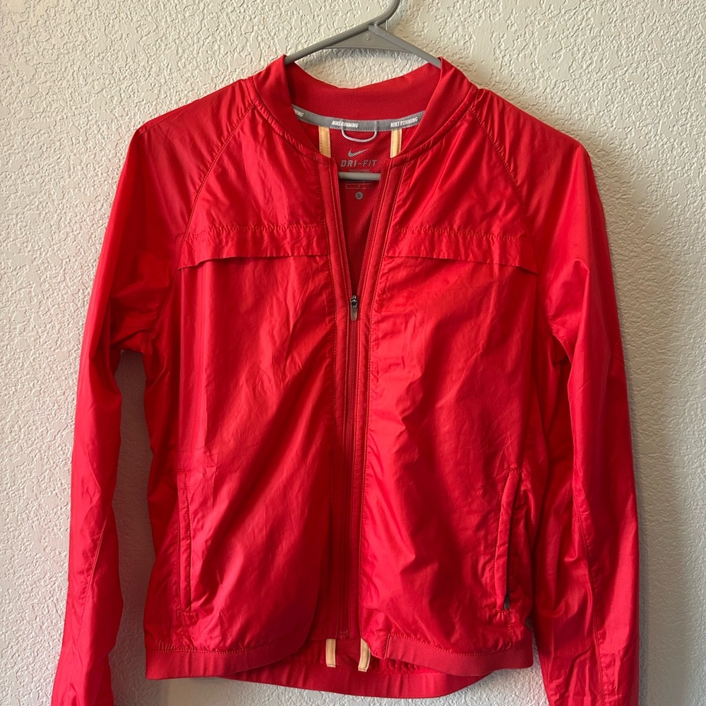 Sz S/XS - Red Nike Running Women's Jacket